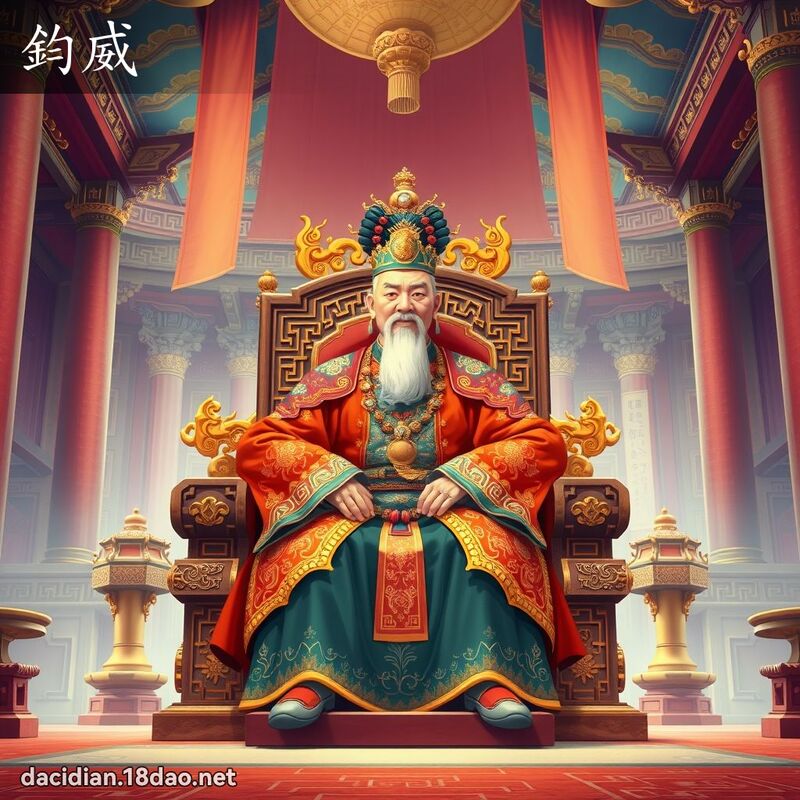 鈞威 - 國語大辭典配圖