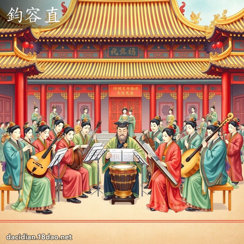 钧容直 - 国语大辞典配图