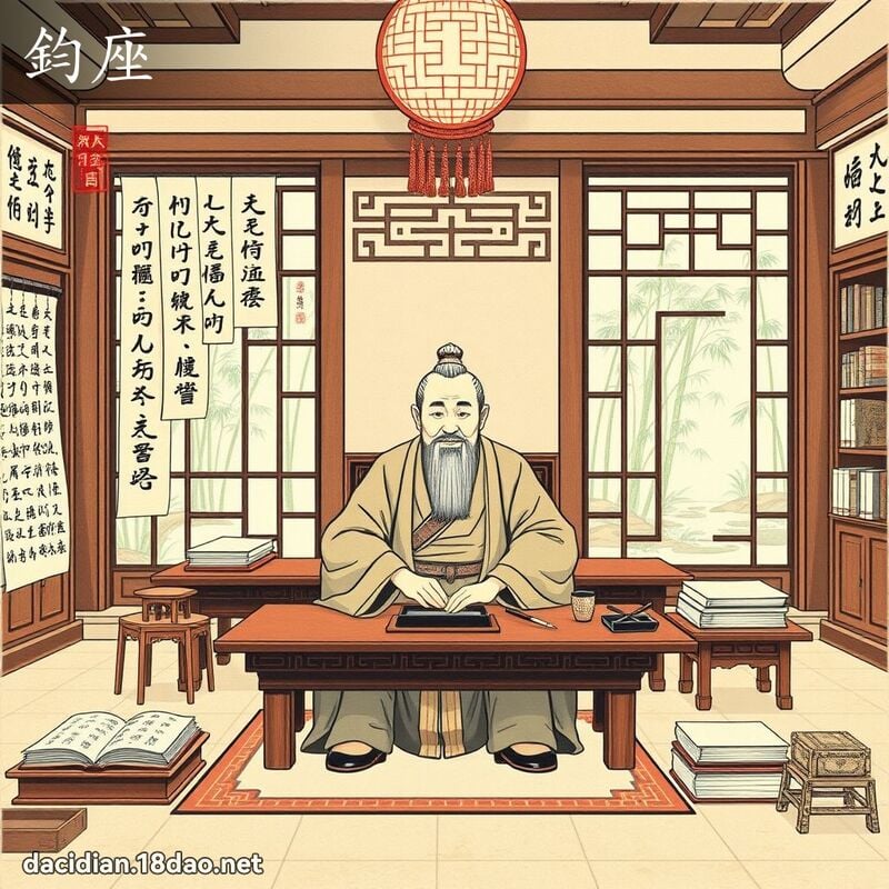 钧座 - 国语大辞典配图