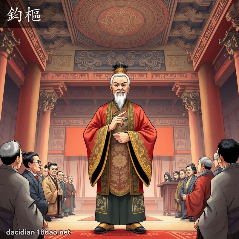 钧枢 - 国语大辞典配图