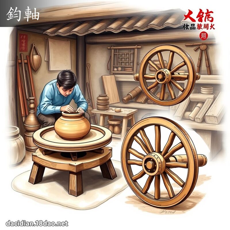 钧轴 - 国语大辞典配图