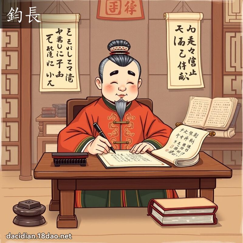 钧长 - 国语大辞典配图