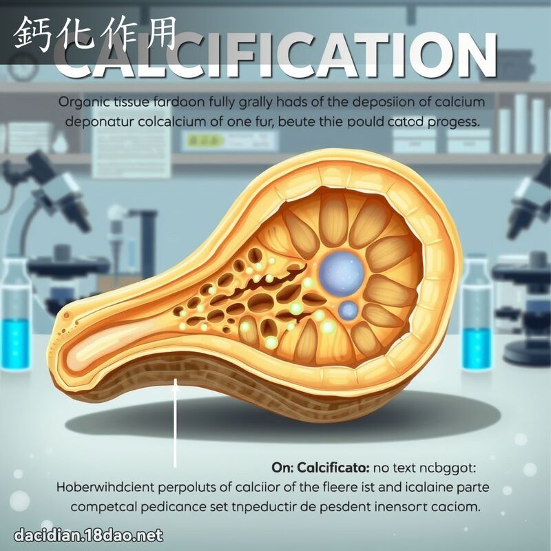 钙化作用 - 国语大辞典配图