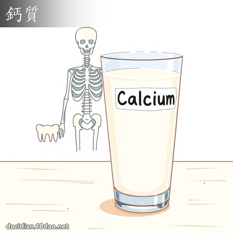 鈣質 - 國語大辭典配圖