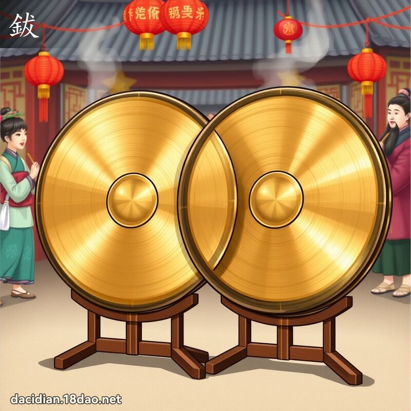 汉字: 鈸 (多音字)
