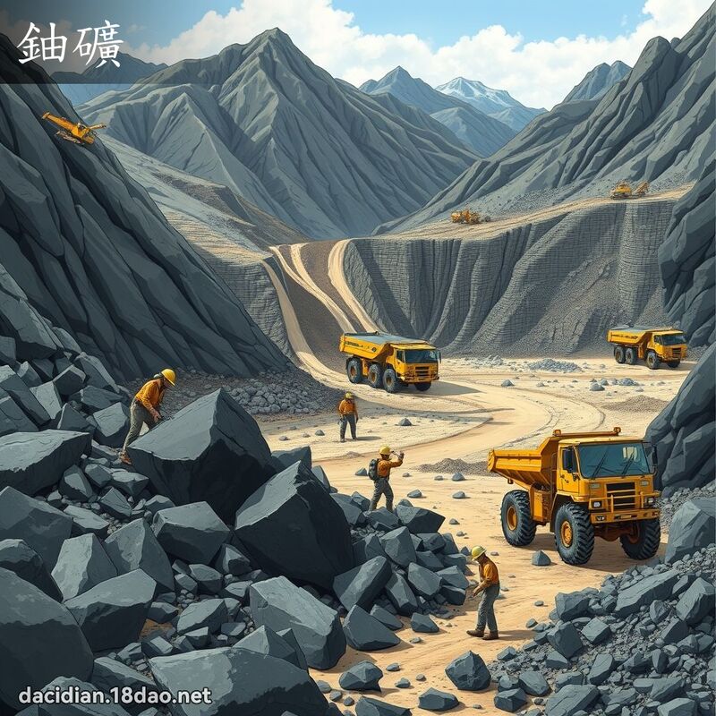铀矿 - 国语大辞典配图