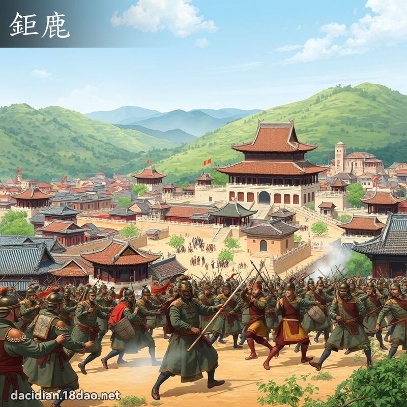 鉅鹿 - 國語大辭典配圖
