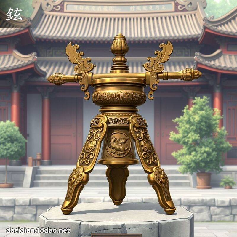 鉉 - 國語大辭典配圖