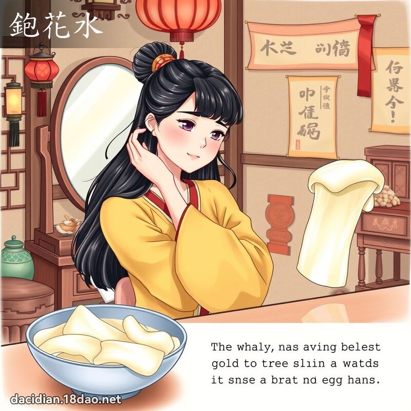 鉋花水 - 國語大辭典配圖
