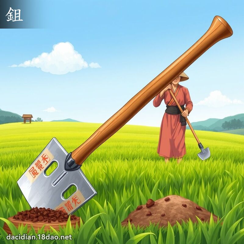 鉏 - 国语大辞典配图