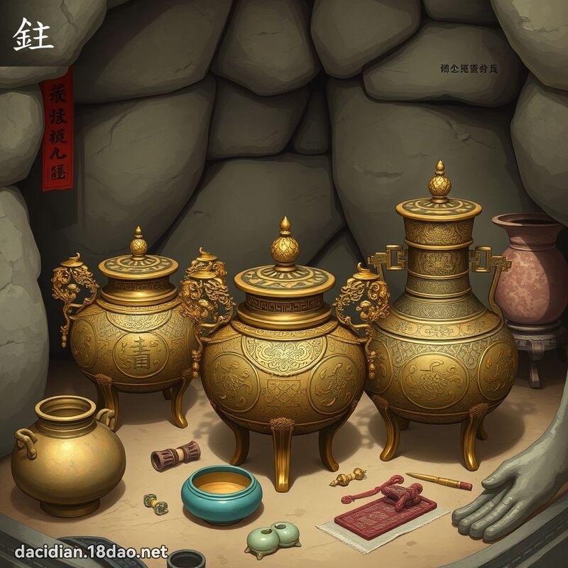 鉒 - 國語大辭典配圖