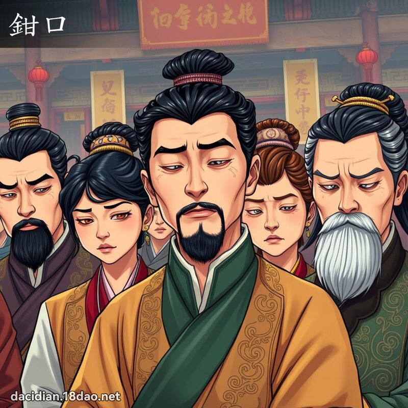鉗口 - 國語大辭典配圖