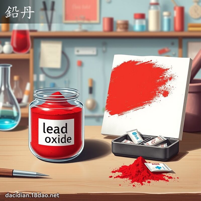 铅丹 - 国语大辞典配图