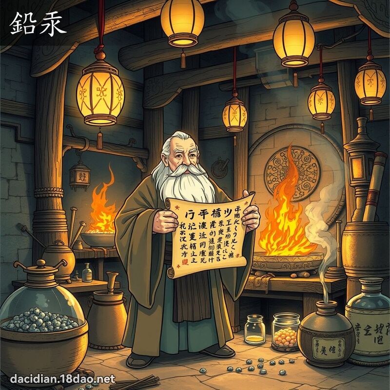 铅汞 - 国语大辞典配图