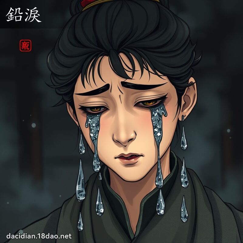 铅泪 - 国语大辞典配图