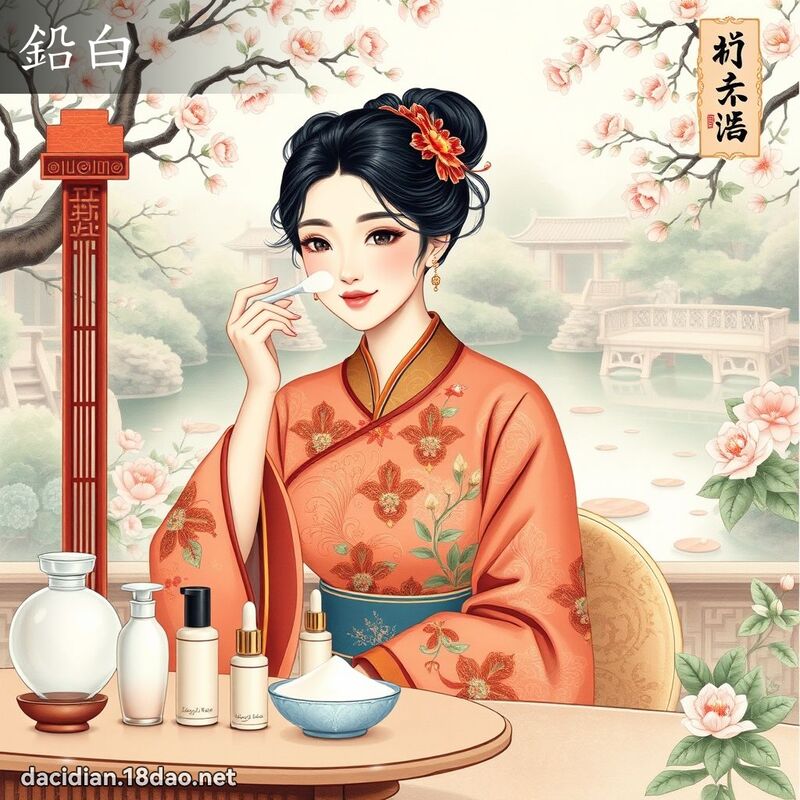 鉛白 - 國語大辭典配圖