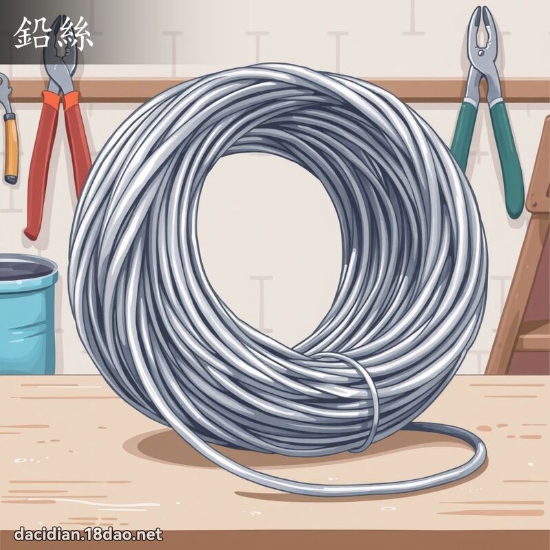 铅丝 - 国语大辞典配图