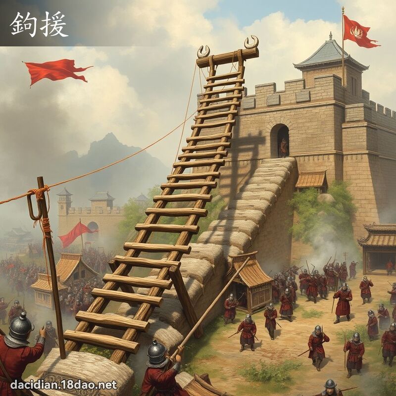 鉤援 - 國語大辭典配圖