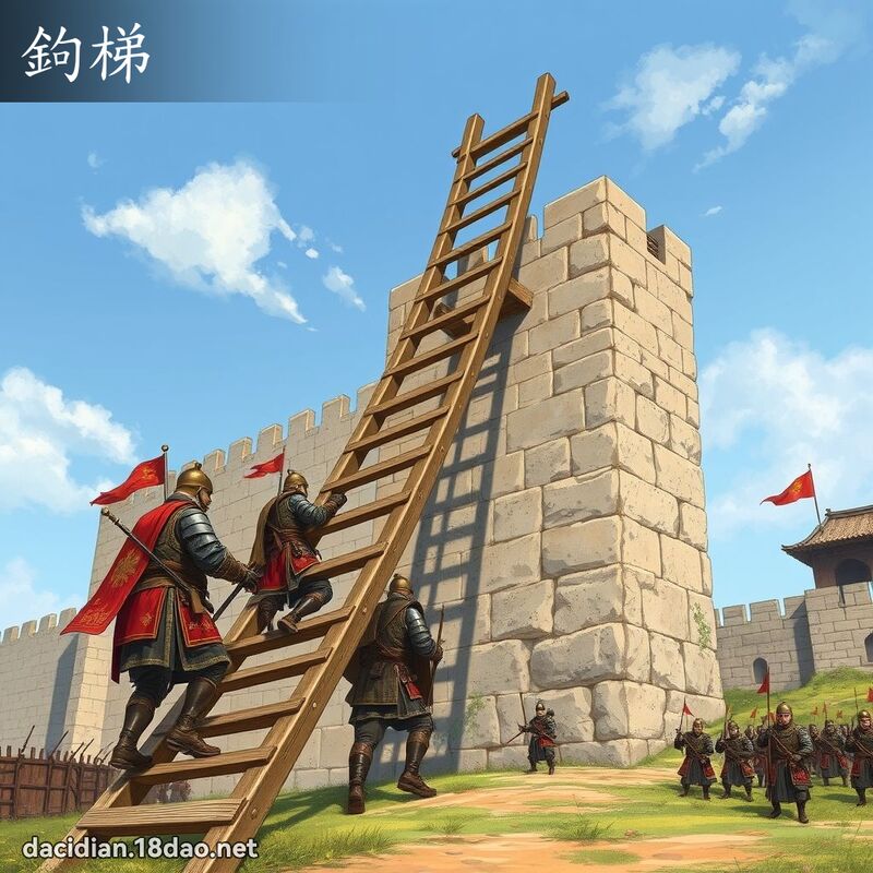 鉤梯 - 國語大辭典配圖