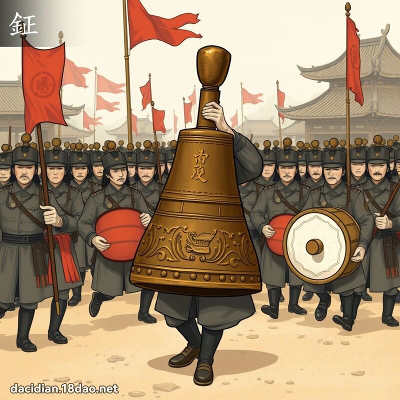 鉦 - 国语大辞典配图