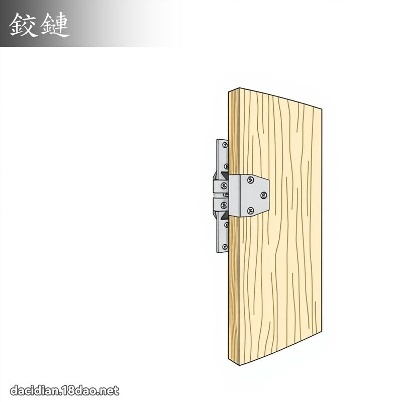 铰鏈 - 国语大辞典配图
