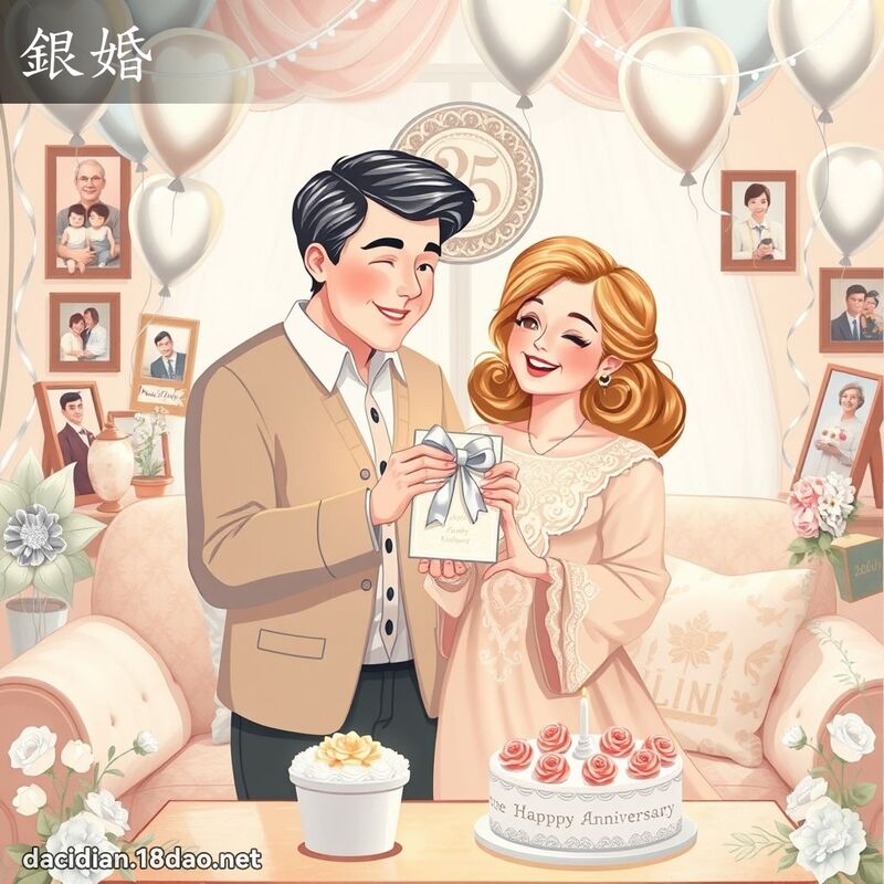 銀婚 - 國語大辭典配圖