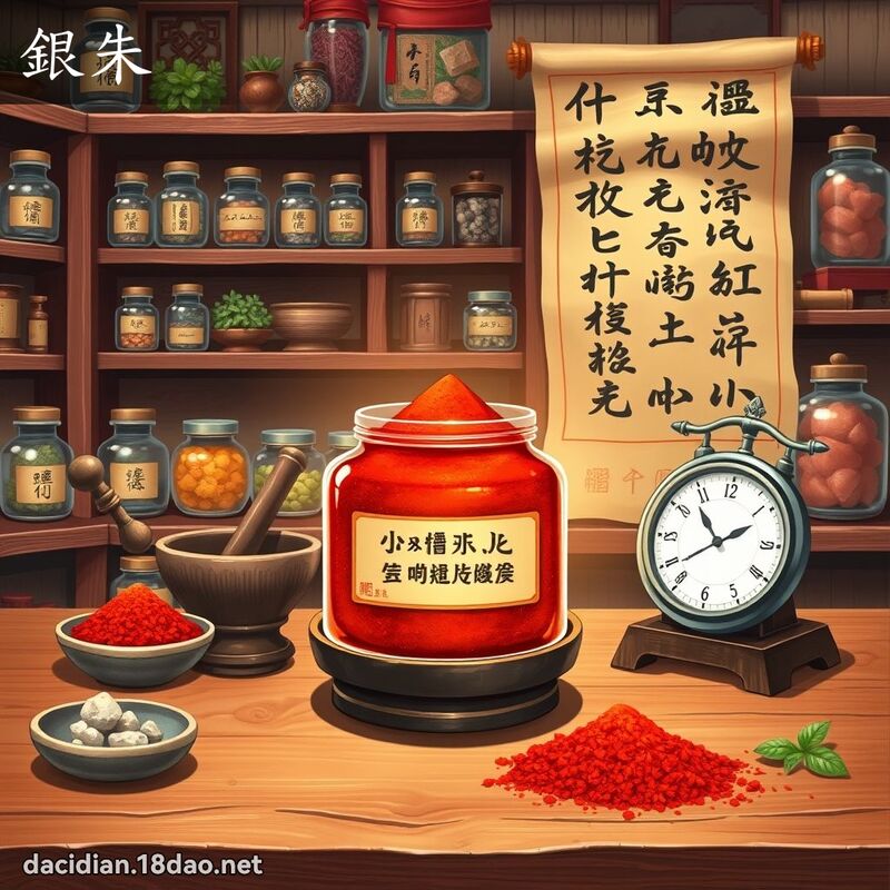銀朱 - 國語大辭典配圖