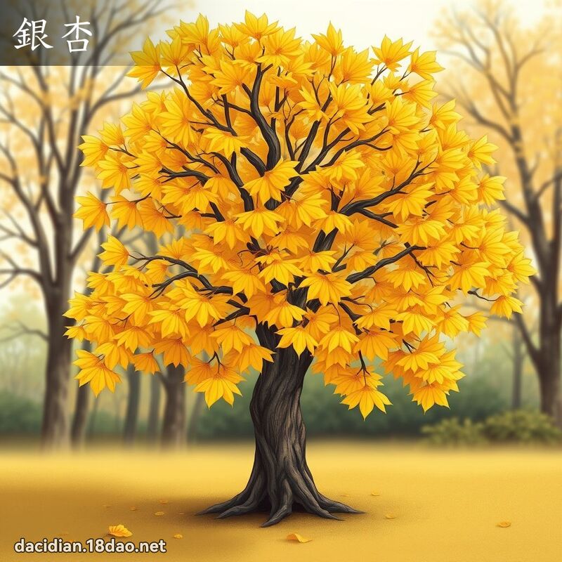 銀杏 - 國語大辭典配圖