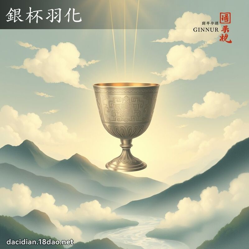 銀杯羽化 - 國語大辭典配圖