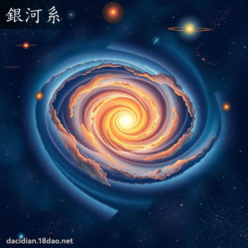 銀河系 - 國語大辭典配圖
