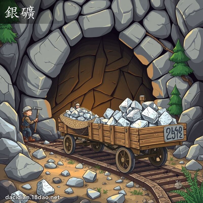 银矿 - 国语大辞典配图