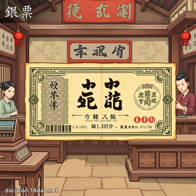 银票 - 国语大辞典配图