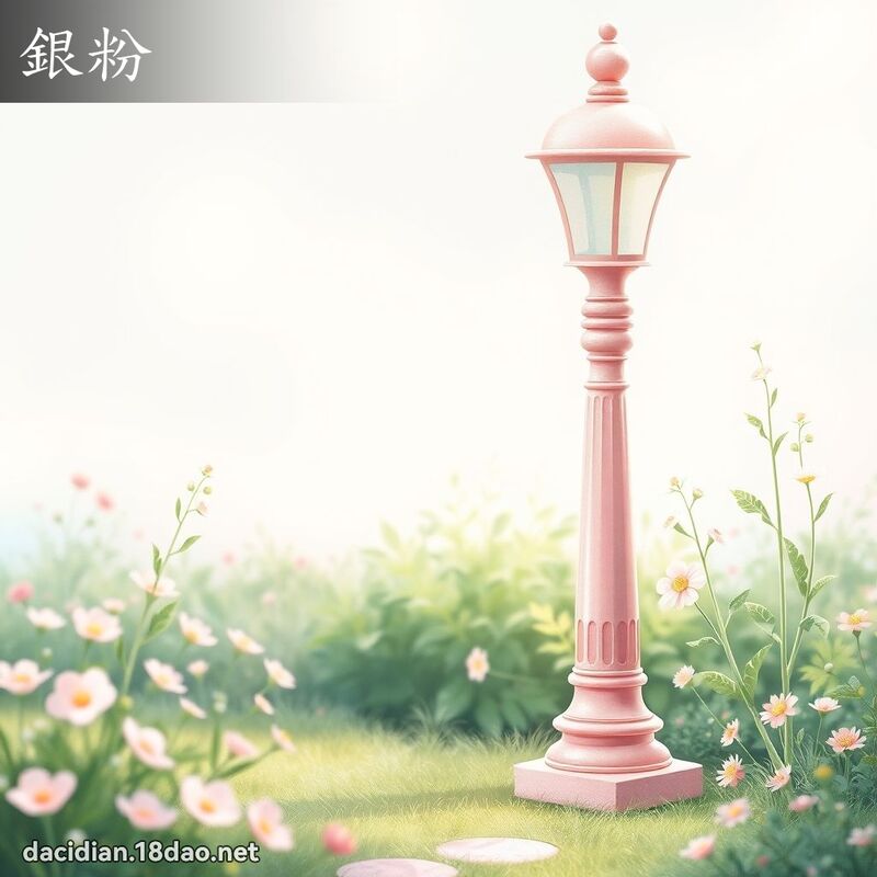 银粉 - 国语大辞典配图