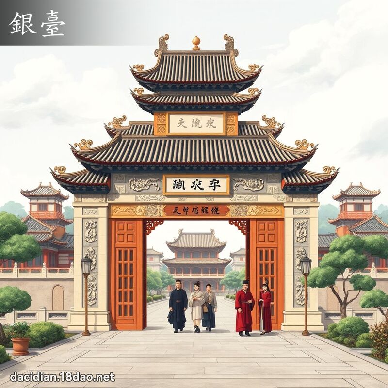 银台 - 国语大辞典配图