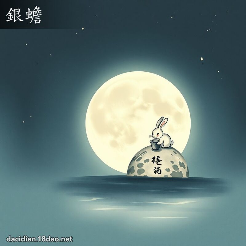 银蟾 - 国语大辞典配图