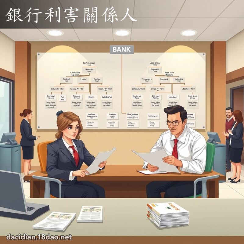银行利害关係人 - 国语大辞典配图