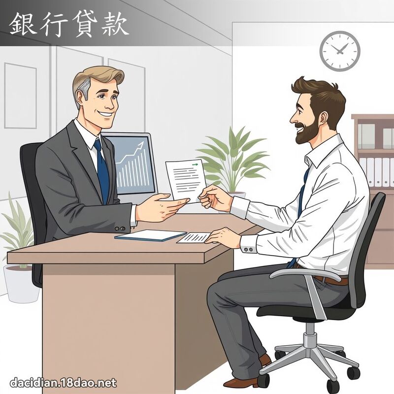 银行贷款 - 国语大辞典配图