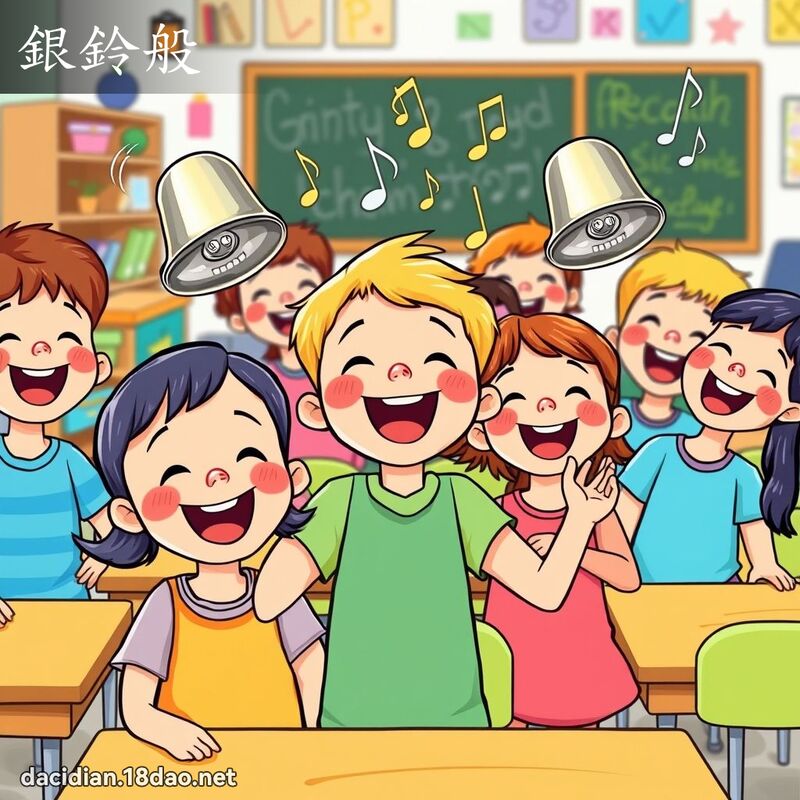 銀鈴般 - 國語大辭典配圖