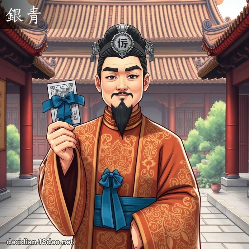 银青 - 国语大辞典配图