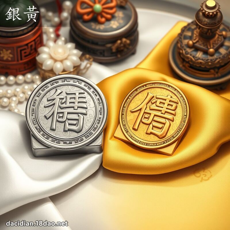 銀黃 - 國語大辭典配圖