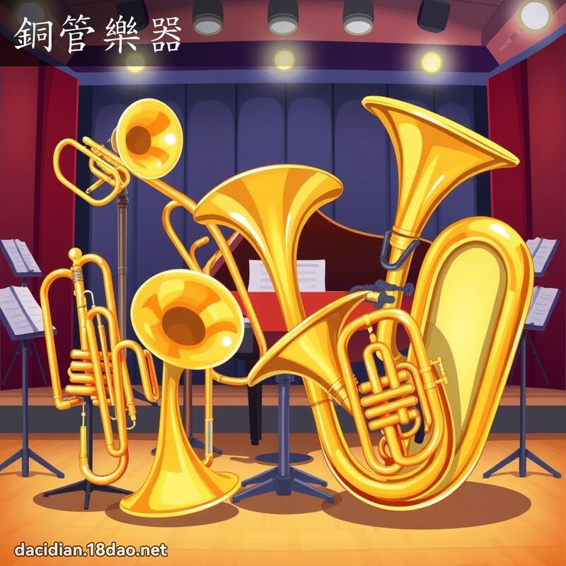 铜管乐器 - 国语大辞典配图