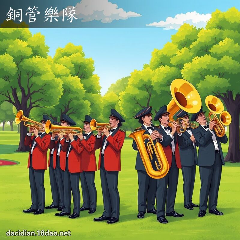铜管乐队 - 国语大辞典配图