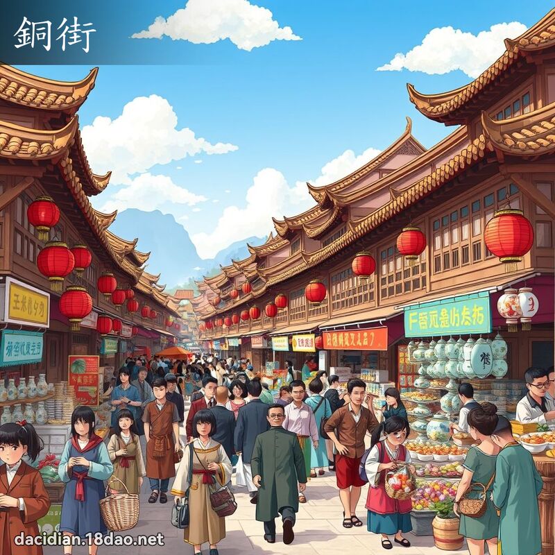 銅街 - 國語大辭典配圖