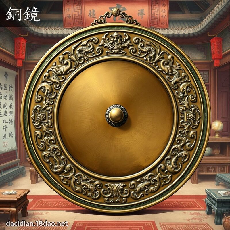 铜镜 - 国语大辞典配图
