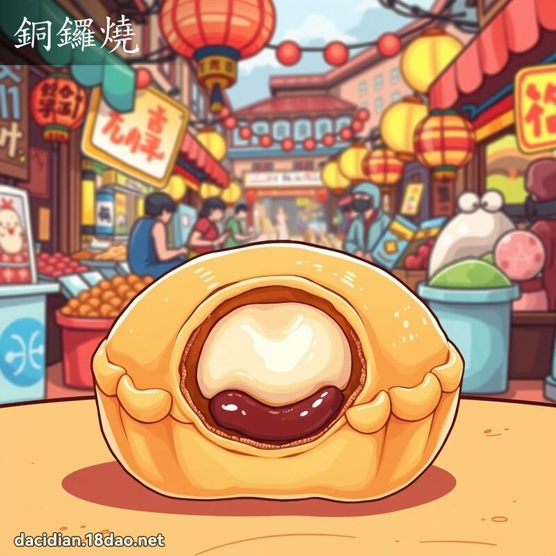 銅鑼燒 - 國語大辭典配圖