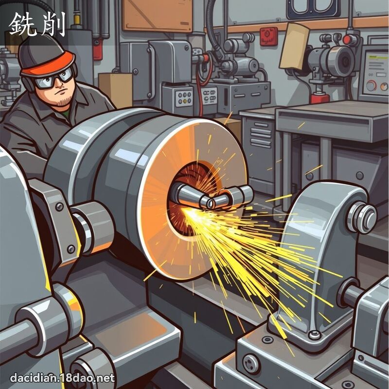 銑削 - 國語大辭典配圖