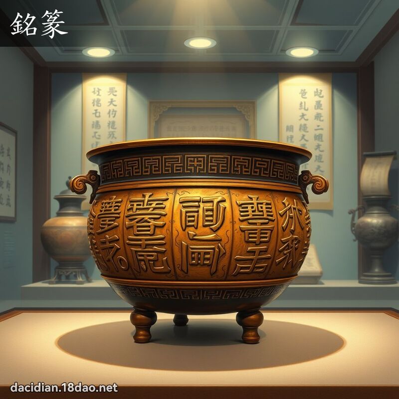 铭篆 - 国语大辞典配图