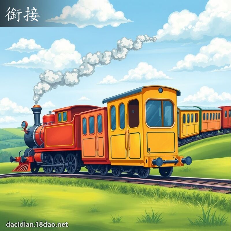 銜接 - 國語大辭典配圖