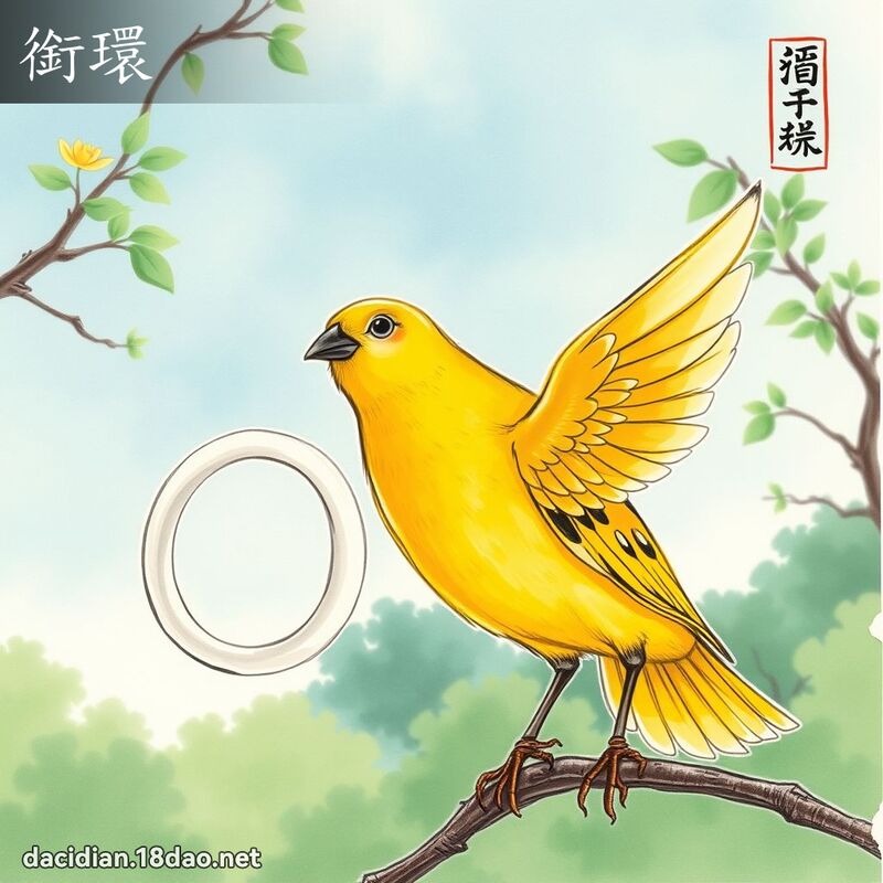 衔环 - 国语大辞典配图