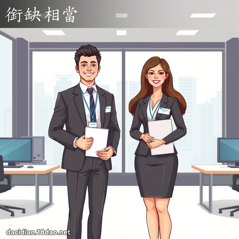 銜缺相當 - 國語大辭典配圖